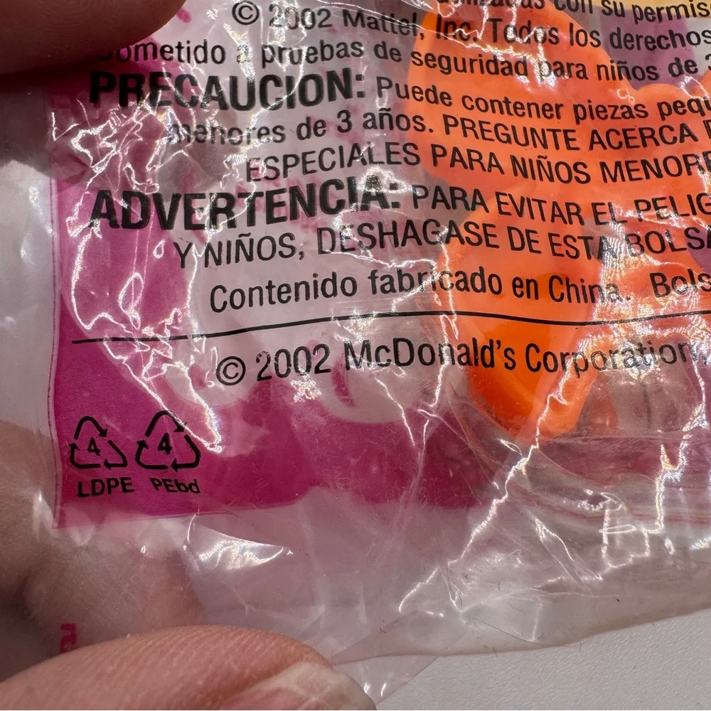 Vintage 2002 McDonalds Happy Meal Toy‎ Barbie Teresa Doll Butterfly